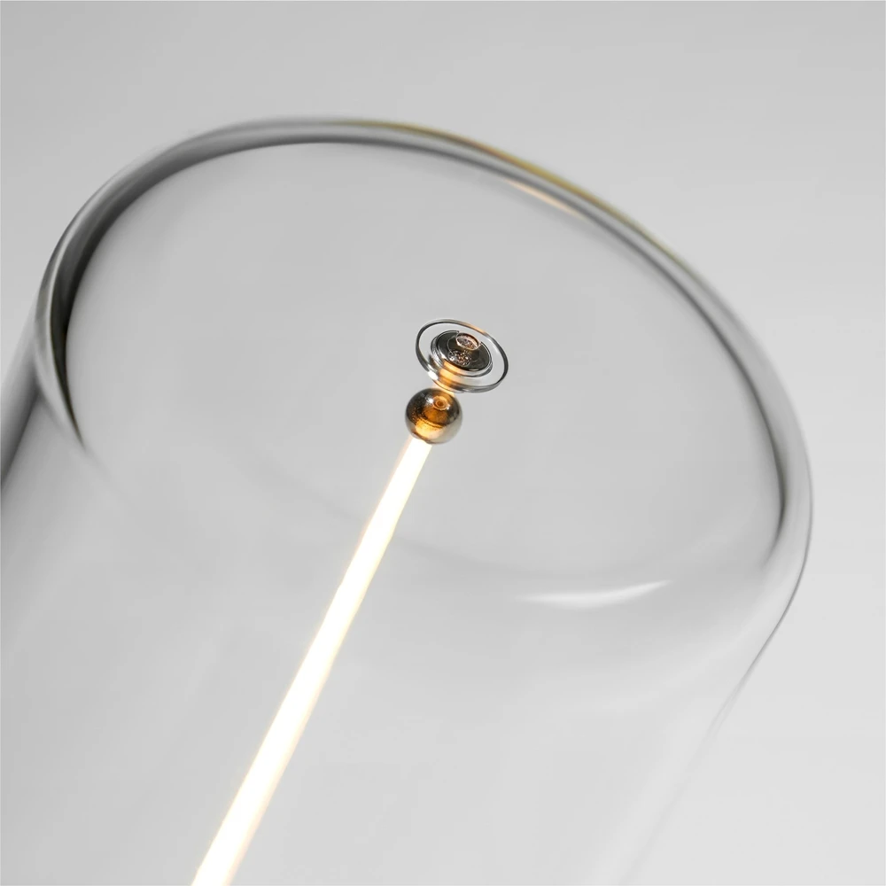 Stalinė lempa Zumaline LED Zuma Line Esterno 1x0,5W 2700K IP54 55lm juoda (1001)