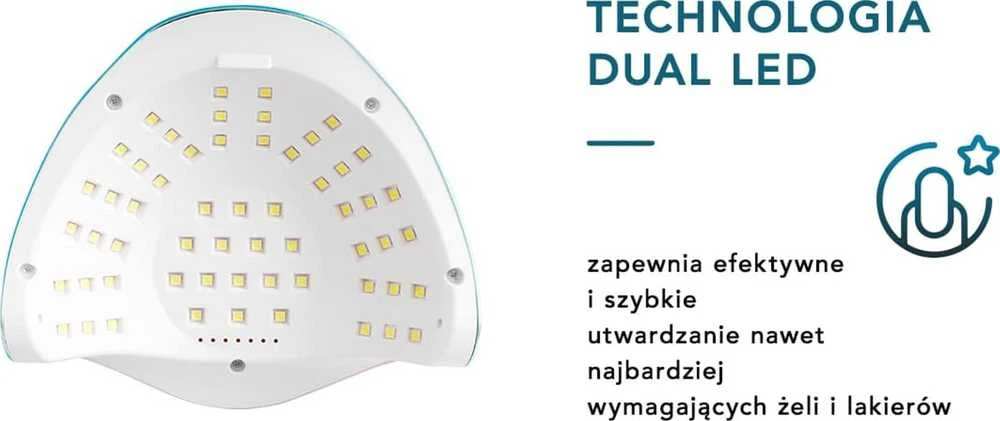 Activeshop Nagų lempa UV LED Glow F2 220W Mėlyna