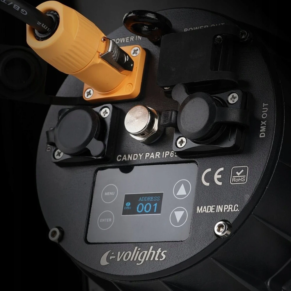 Carruzzo EVOLIGHTS CANDY PAR IP65 scenos prožektorius