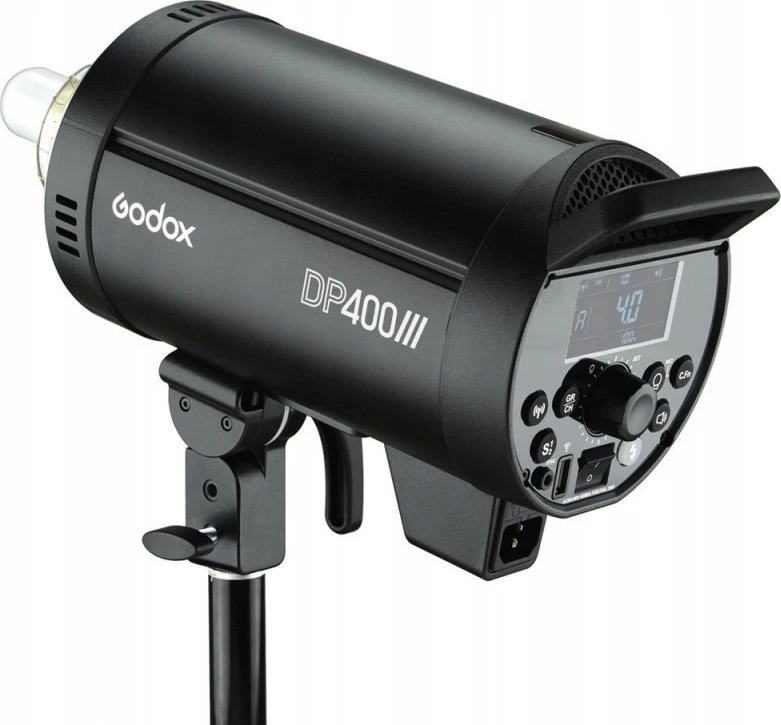 „Godox DP400III Studio Flash“.