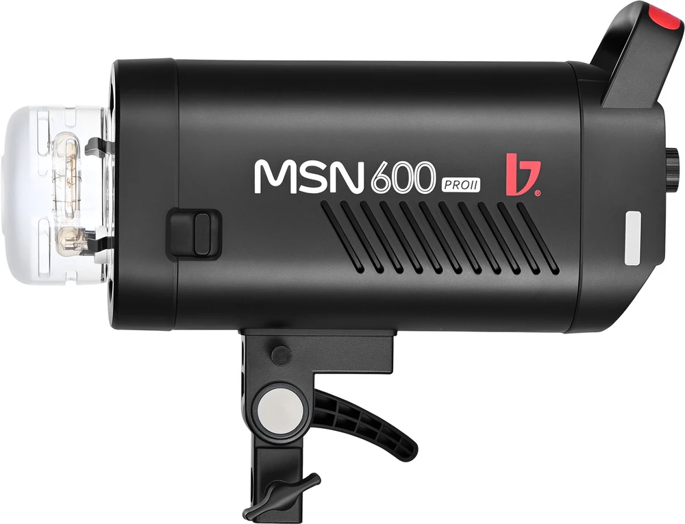 Studijinė blykstės lempa Jinbei MSN 600 PRO II su Multi režimu ir EasyCap
