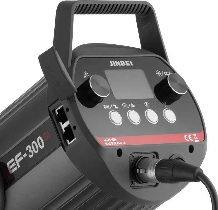 Jinbei studijos lemputė LED EF-300BI 2700-6500K