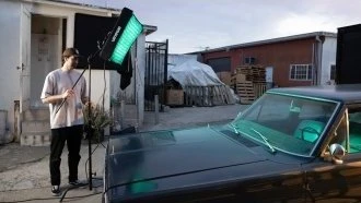 LED Šviestuvas Amaran F22c (V-mount)