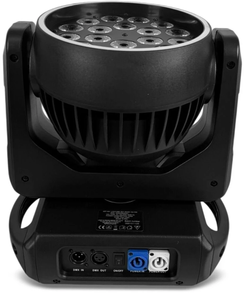 Carruzzo LIGHT4ME SKY WASH 18x10W RGBW judančios galvutės plovimo funkcija