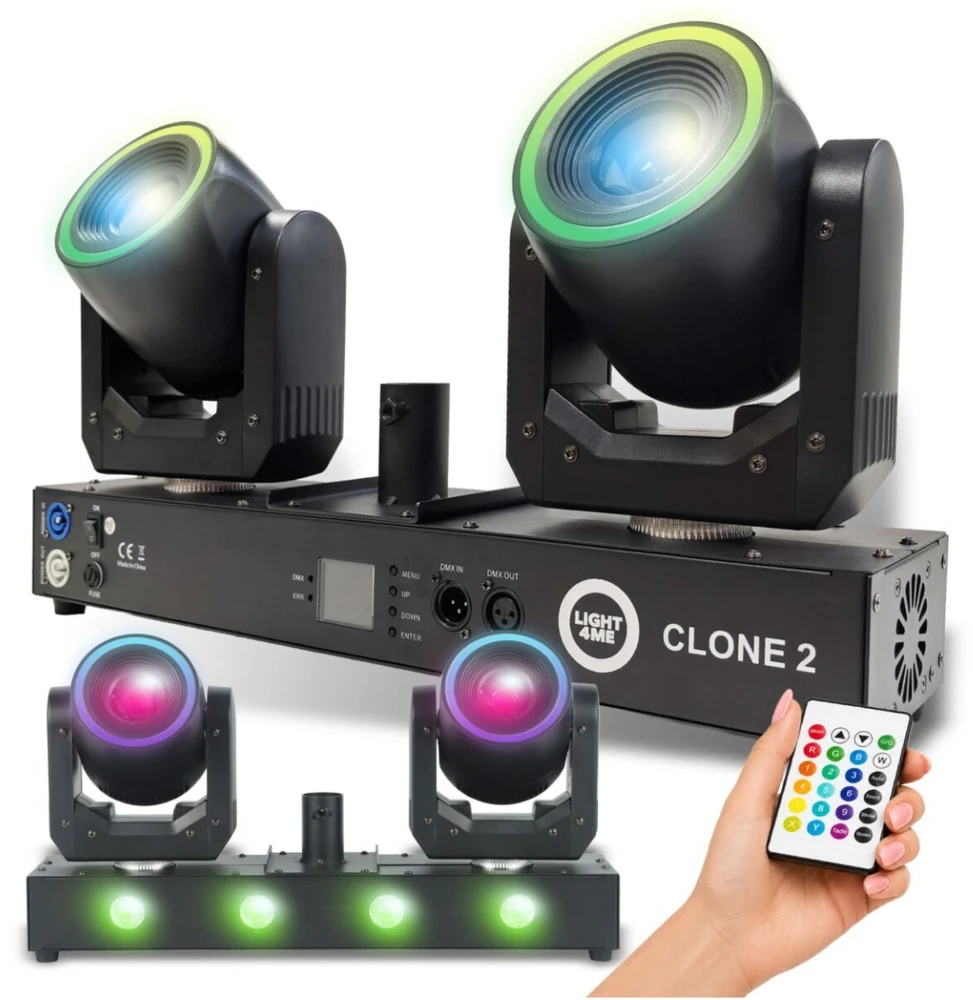 „Carruzzo LIGHT4ME CLONE 2“ daugiafunkcis apšvietimas, 3in1 apšvietimas