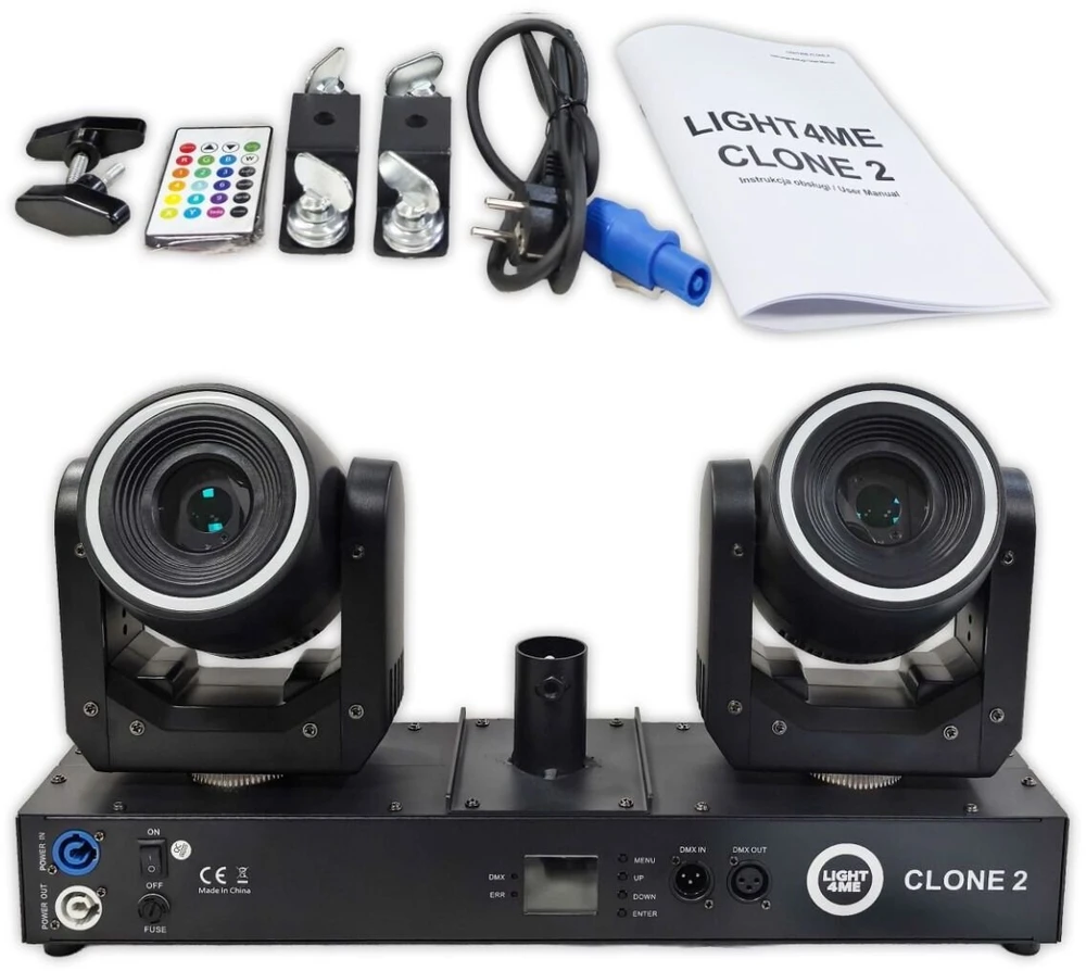 „Carruzzo LIGHT4ME CLONE 2“ daugiafunkcis apšvietimas, 3in1 apšvietimas