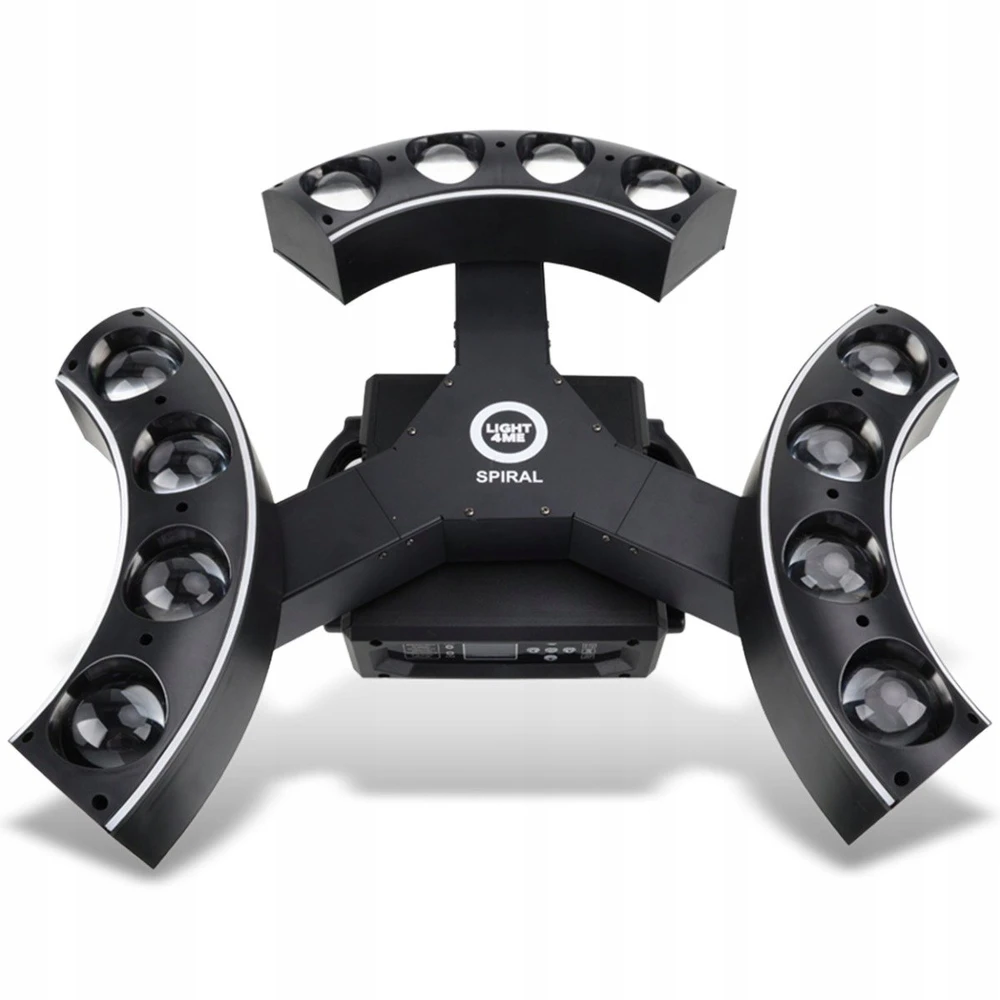 Carruzzo LIGHT4ME SPIRAL judančio LED apšvietimo efektas DM