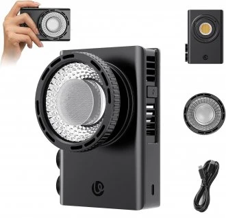 Studijinė lemputė Multiblitz Lampa LED Ulanzi C01 - WB (2700 K - 6500 K) su lęšiu