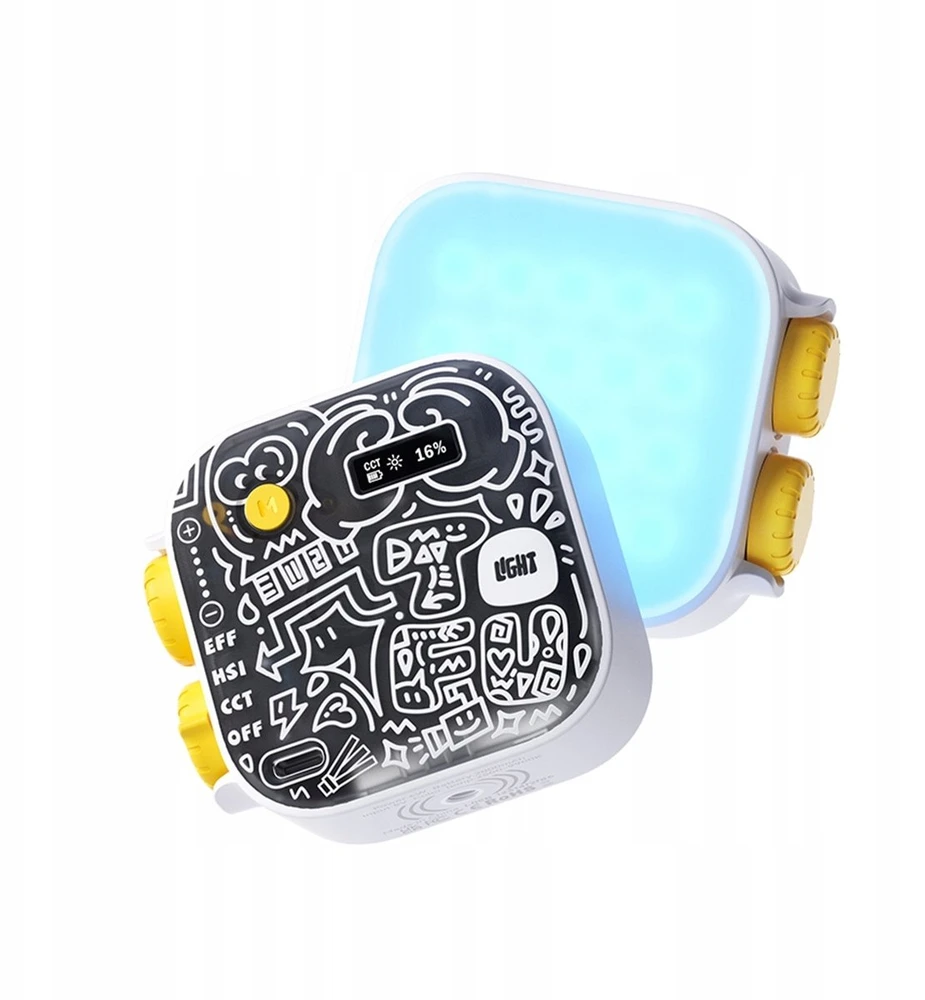 Multiblitz Apšvietimo įranga - Phottix Photoolex Tofu Light Pocket RGB LED