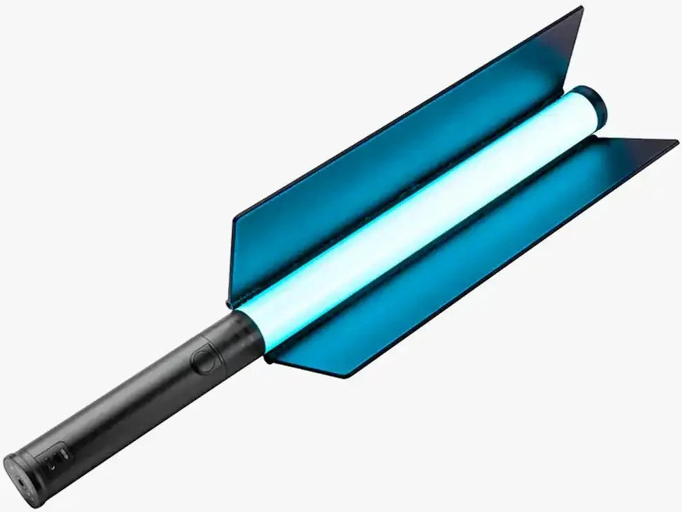 Multiblitz Acme United Corporation Apšvietimo Įranga - WESTCOTT Tuba LED Ice Light 3 RGBWW Rinkinys, Nešiojamas LED Šviesos Šaltinis su Barndoorais, Juodas
