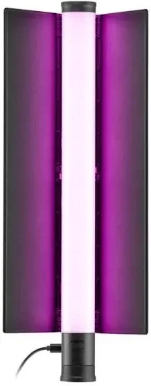 Multiblitz Acme United Corporation Apšvietimo Įranga - WESTCOTT Tuba LED Ice Light 3 RGBWW Rinkinys, Nešiojamas LED Šviesos Šaltinis su Barndoorais, Juodas