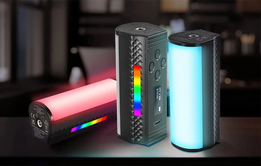 „Neewer Neweer TL97C“ RGB LED spalvotas foto apšvietimas