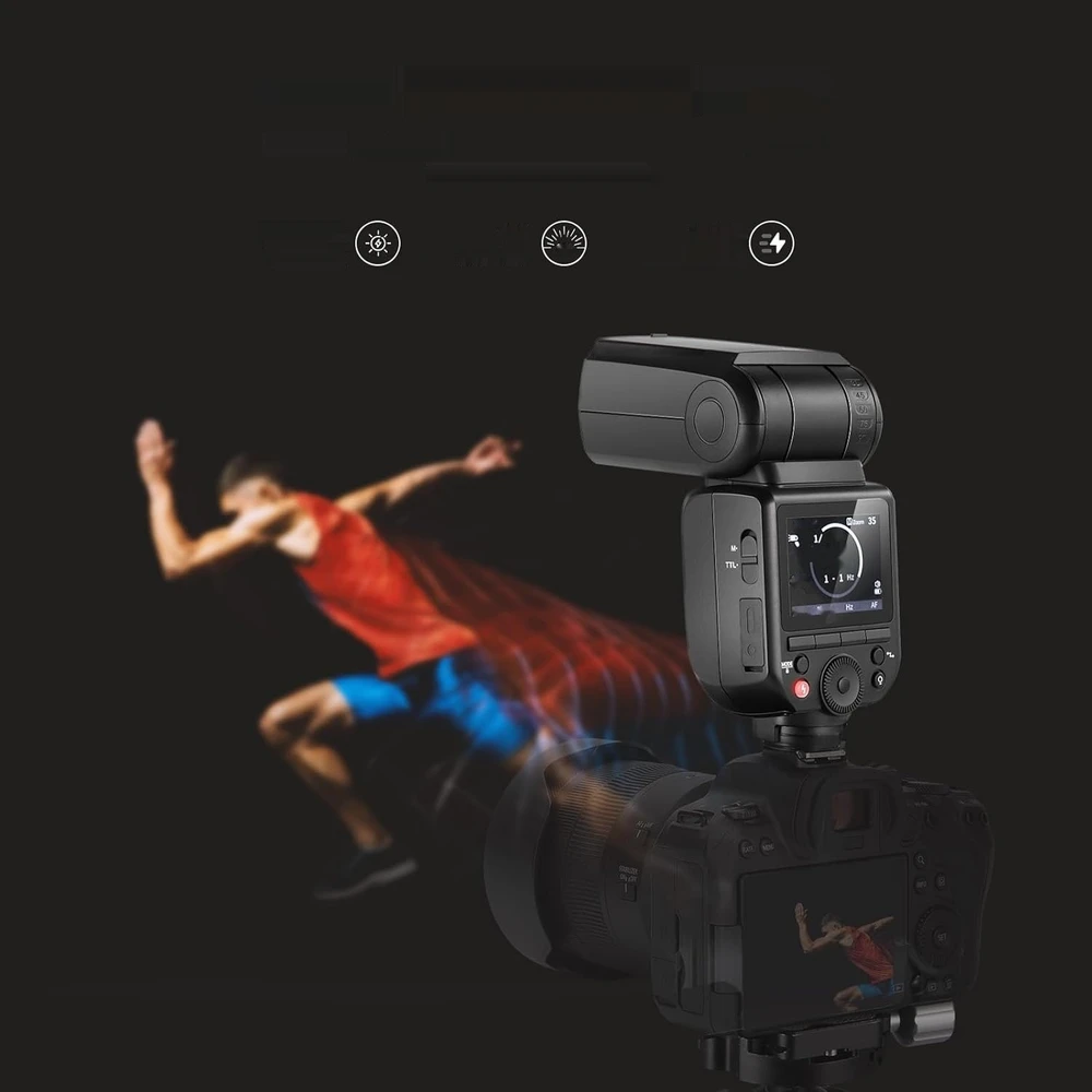 Fotoaparato blykstė „Neewer Z880-S“ su ličio baterija