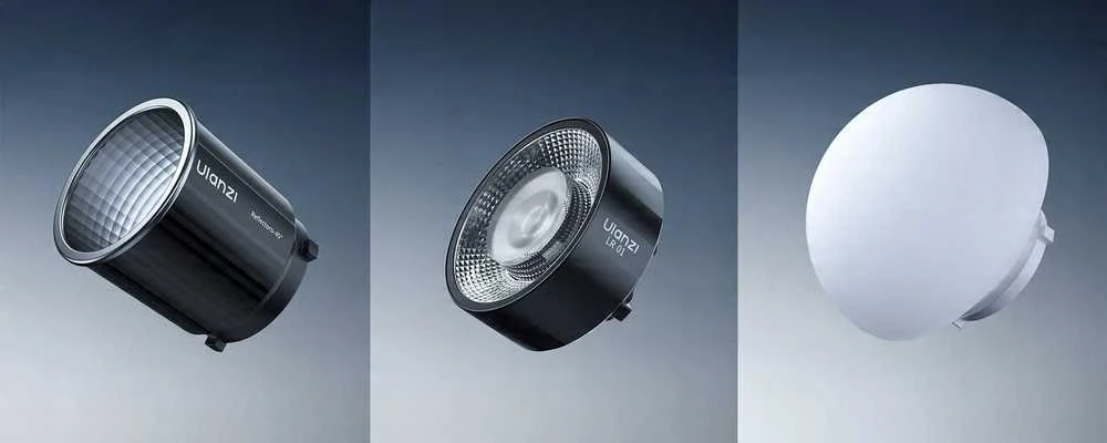 LED Šviesa - ULANZI EC65 65W COB Reguliuojama 2700-6500K Aukštas CRI 95+