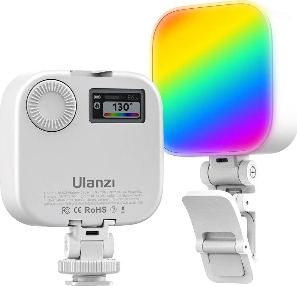 Lemputė - Ulanzi U60 LED Lemputė Balta