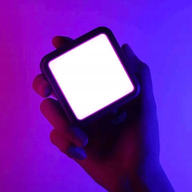Lempa - Lampa Ulanzi Vl49 Rgb Balta/mėlyna 2500k-9000k