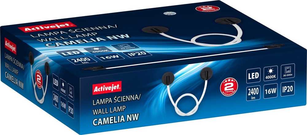 Sieninis šviestuvas Sieninis Apšvietimas - Activejet Aje-Camelia LED 16 W