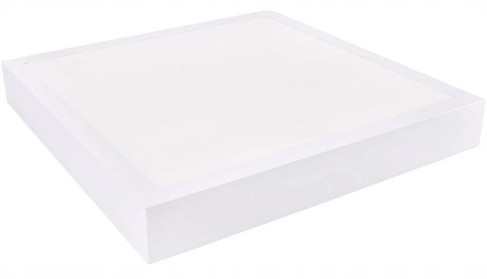 Bemko 24-34W LED paviršinė panelė GRANDER, balta, 3000K/4000K/6500K, IP44