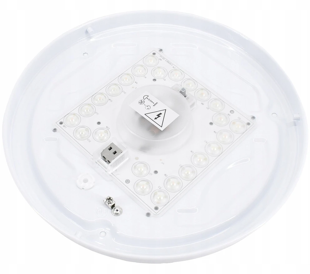 Bemko Kafler plafoniera LED FIONA 12W 3000/4000/6500K 1200LM IP20 balta