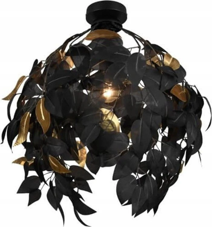 DELIGHT Trio Rl Leavy lubinis šviestuvas R60461032 lubinis šviestuvas 1x28W E27 juoda