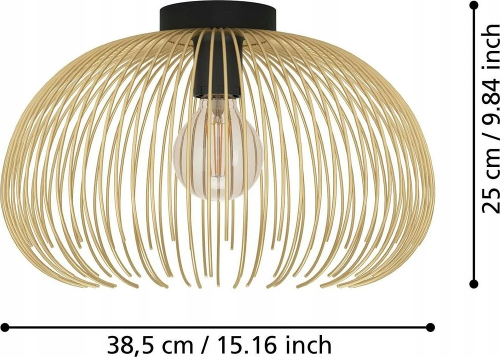 Lubinis šviestuvas Šviestuvas lubinis Eglo VENEZUELA, 40 W, E27, 900165