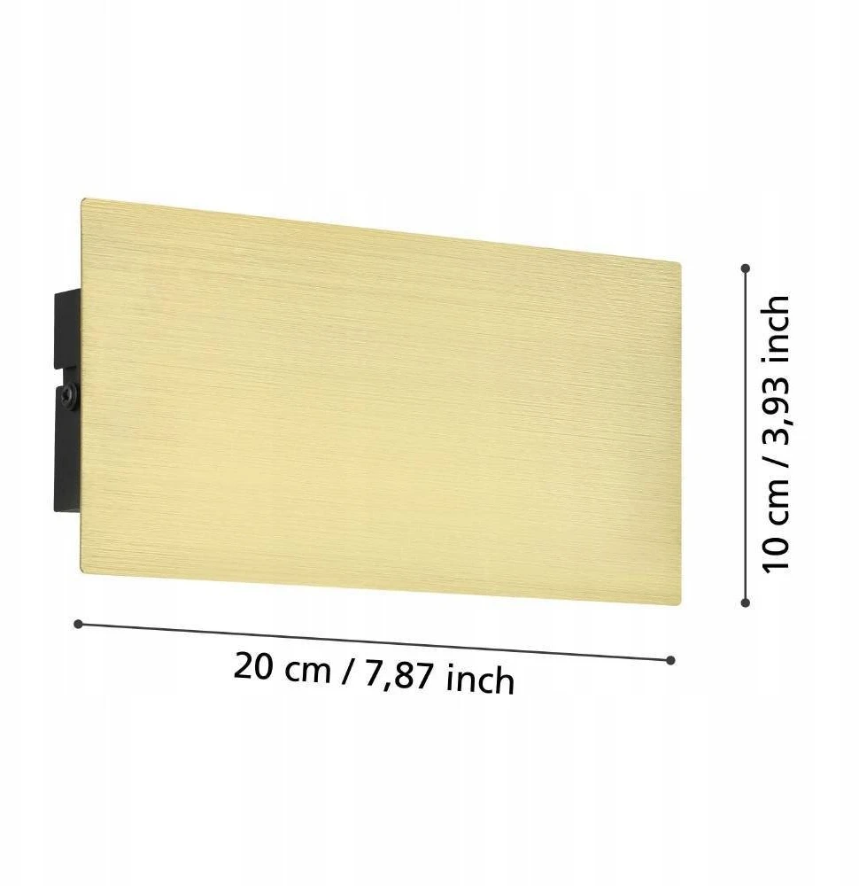 Sieninis šviestuvas Apšvietimas sieninis Eglo Talamello 901199, 6 W, LED, 3000K