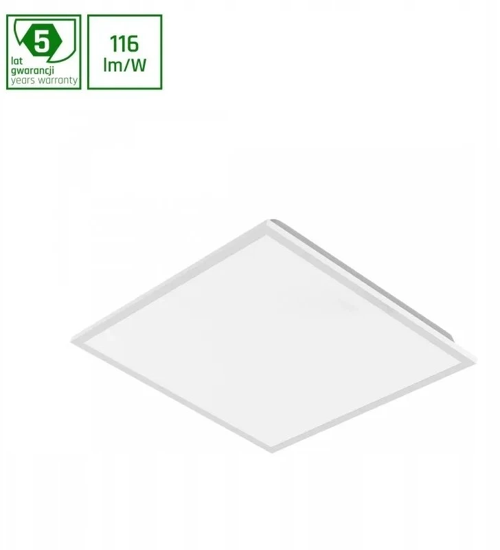 Lubinis šviestuvas Šviestuvas SPECTRUM LED PAN 40W 4650LM 4000K IP40