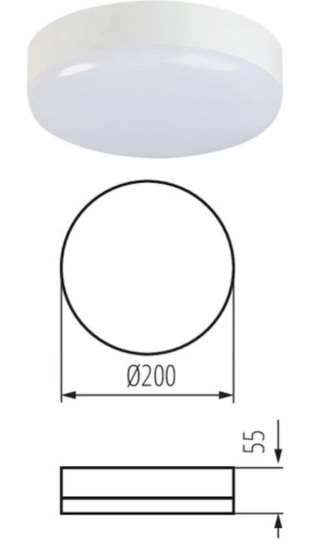 Kanlux PLAFON.LED IPER LED 10W-NW-O