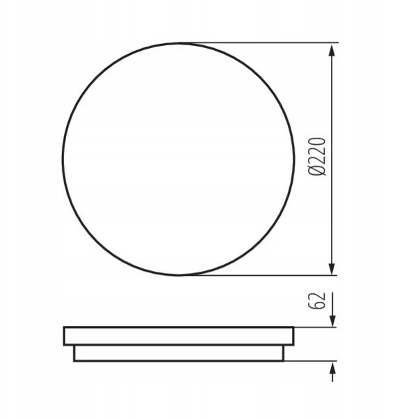 Kanlux PLAFON.LED STEVI LED 10W-NW-O