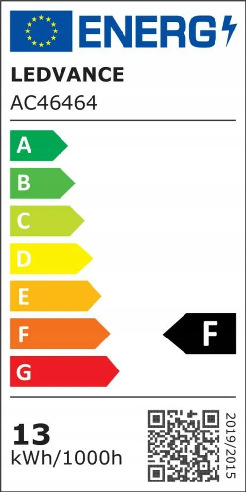 Ledvance 13W LED lemputė DULUX, GR8, baltos matinės sp., 3500K