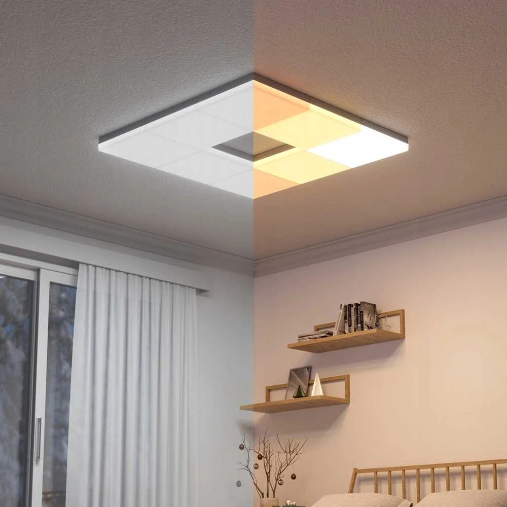 Nanoleaf Sky Light Starter Kit (3 plokštės) | Daugiau nei 6 mln. spalvų su dinamiškomis scenomis