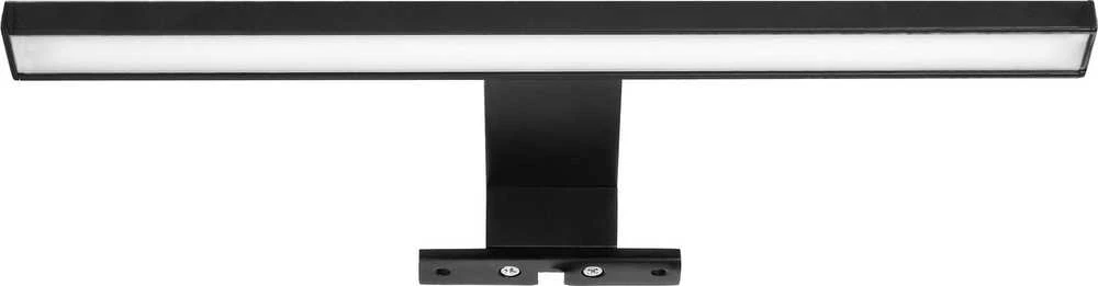 Sieninis šviestuvas Orno NORTES LED 5W, veidrodinė lempa, 320lm, 4000K, ilgis 30 cm, aliuminis, juoda