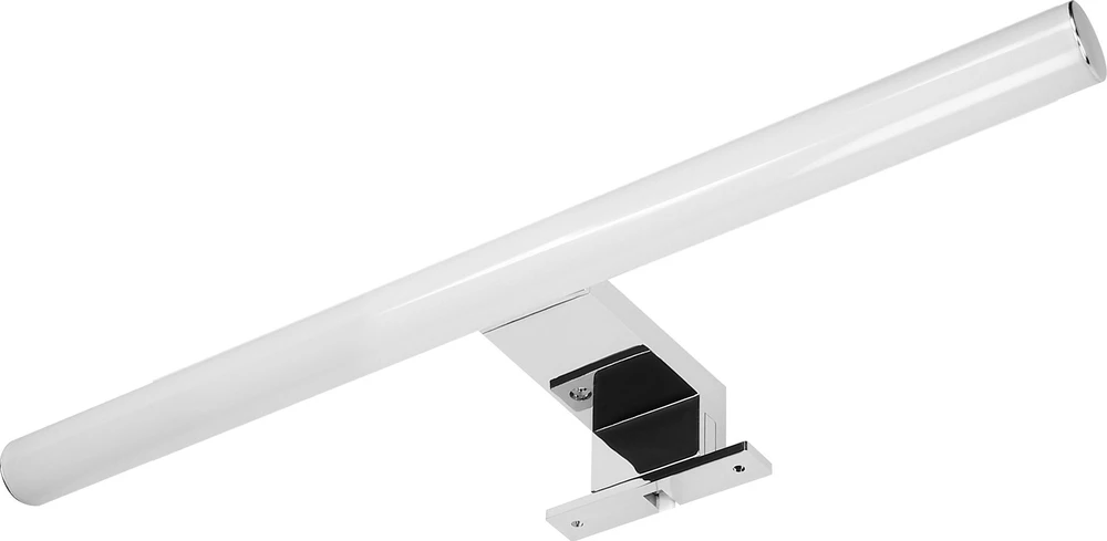 Sieninis šviestuvas Orno PEEGEL LED 9W, veidrodinis šviestuvas, 810lm, 4000K, ilgis 60 cm, plastikas + akrilas, sidabro spalvos