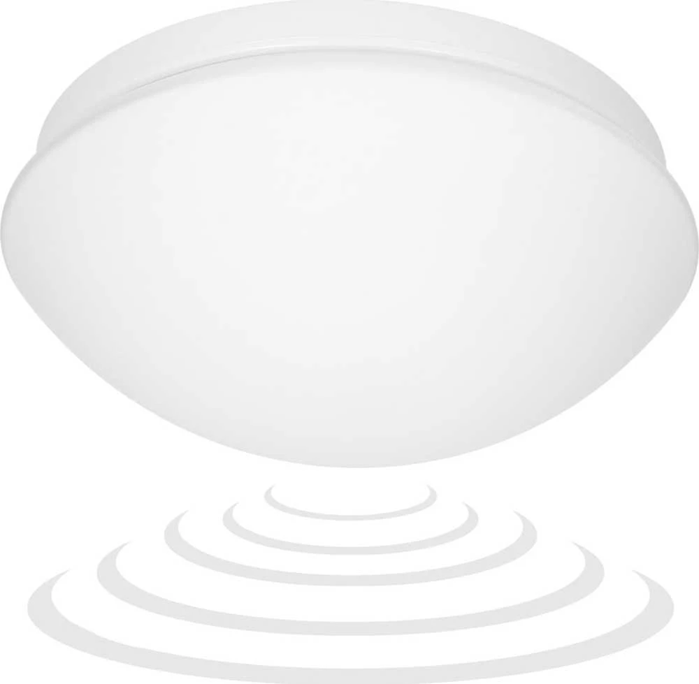 Orno MARIN, lubinis šviestuvas su mikrobangų judesio jutikliu, 60 W, E27, IP44, matinis stiklas