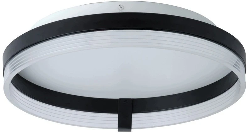 Lubinis šviestuvas Osram 25W LED paviršinis šviestuvas CIRCLE, juodas, 3000/4000/6500K