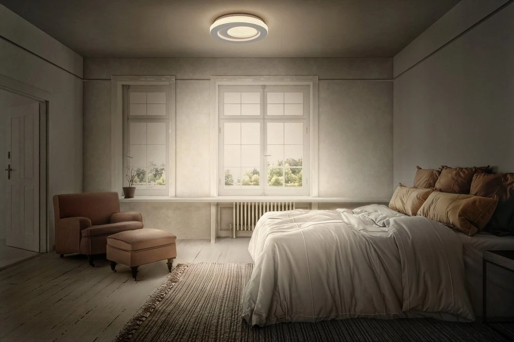 Lubinis šviestuvas Osram 48W LED paviršinis šviestuvas ORBIS IRIS, baltas, 3000K