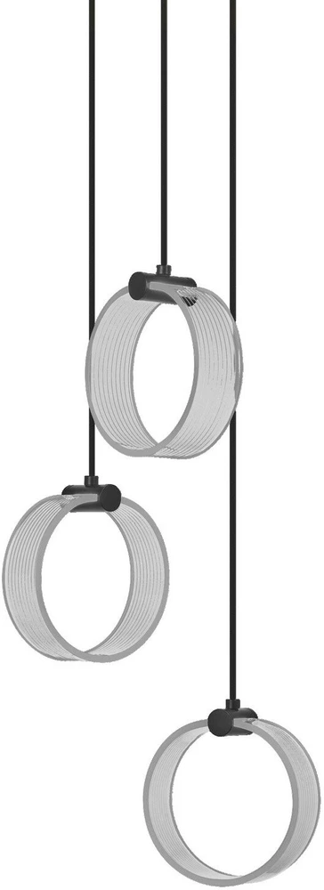 Osram 20W LED pakabinamas šviestuvas CIRCLE, juodas, 3000/4200/6500K