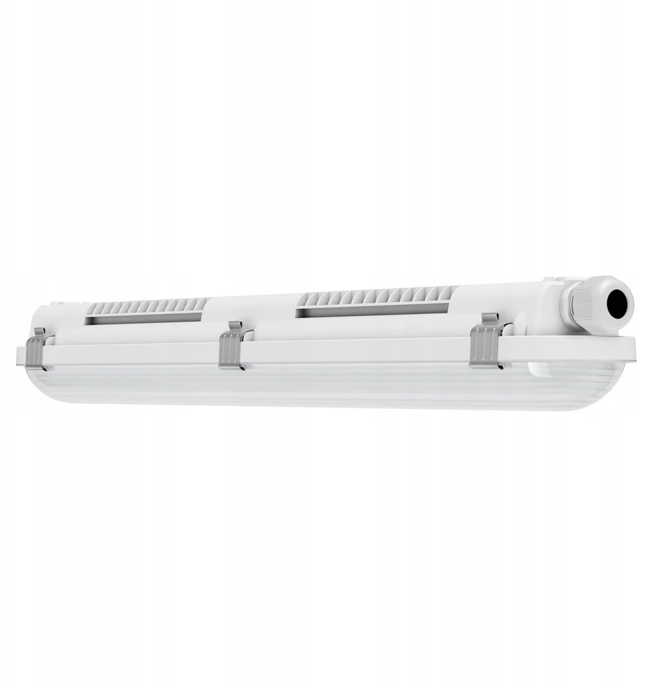 Osram 15/9W LED linijinis šviestuvas DAMP PROOF FIT, pilkas, 4000/5000/6500K, 115°, 600mm, IP65