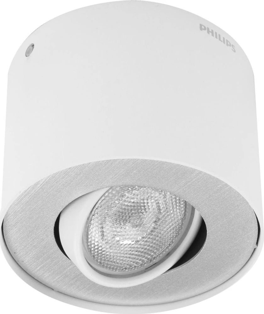 Lubinis šviestuvas Lampa sufitowa Philips Pritemdomas LED 533003116, Paviršinis apšvietimo taškas, Nekeičiama (-os) lemputė (-ės), 1 lemputė (-ės), LED, 4,5 W, 2700 K