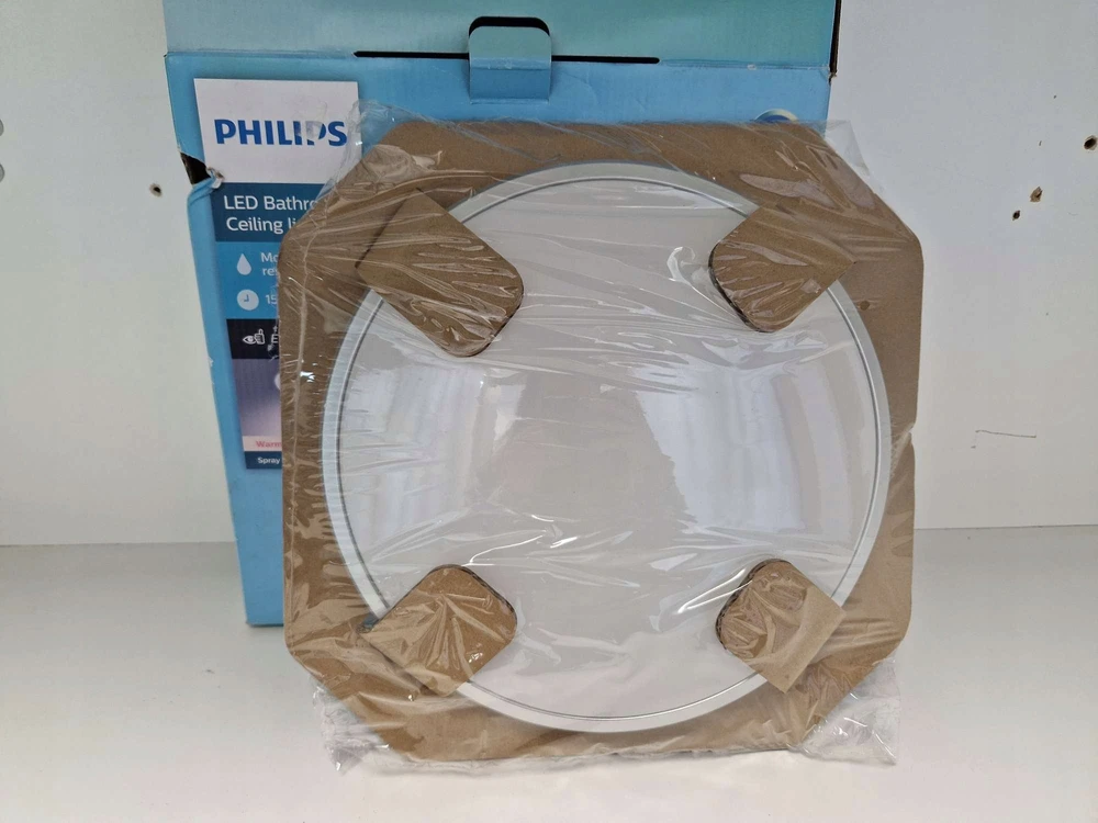 Lubinis šviestuvas Šviestuvas Philips Superslim, 15W, 2700°K, baltas