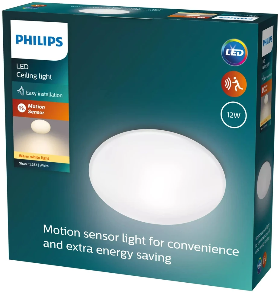 Philips Shan pritvirtinamas LED šviestuvas 1x12W