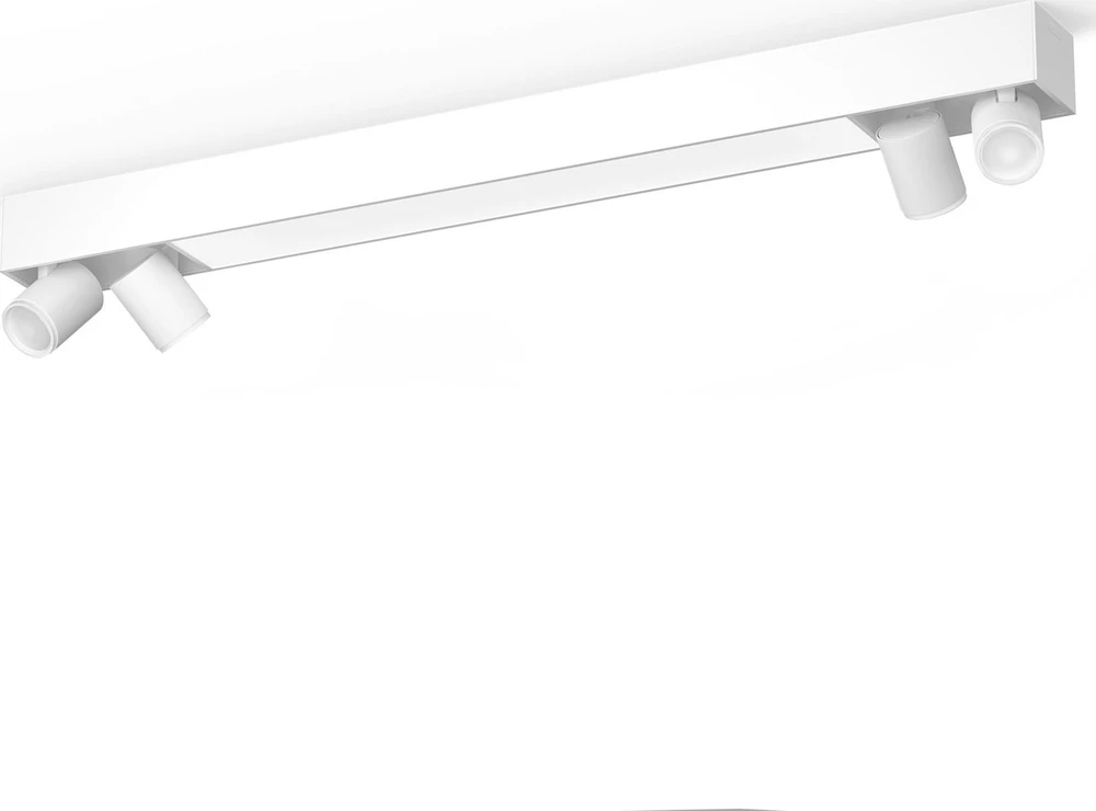 Philips Hue Baltas & Color Ambiance Centris lubinis šviestuvas baltas • 4 taškų