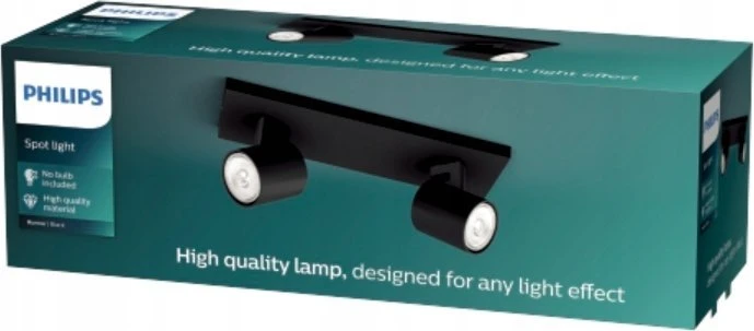 Lubinis šviestuvas Šviestuvas Philips RUNNER, nukreipiamasis, 2×20 W