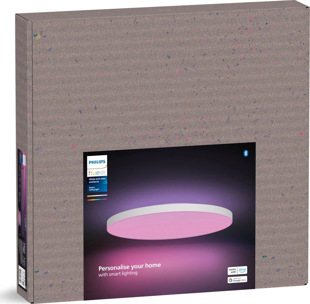 Lubinis šviestuvas Philips Hue balta ir spalvota aplinka „Datura XL“