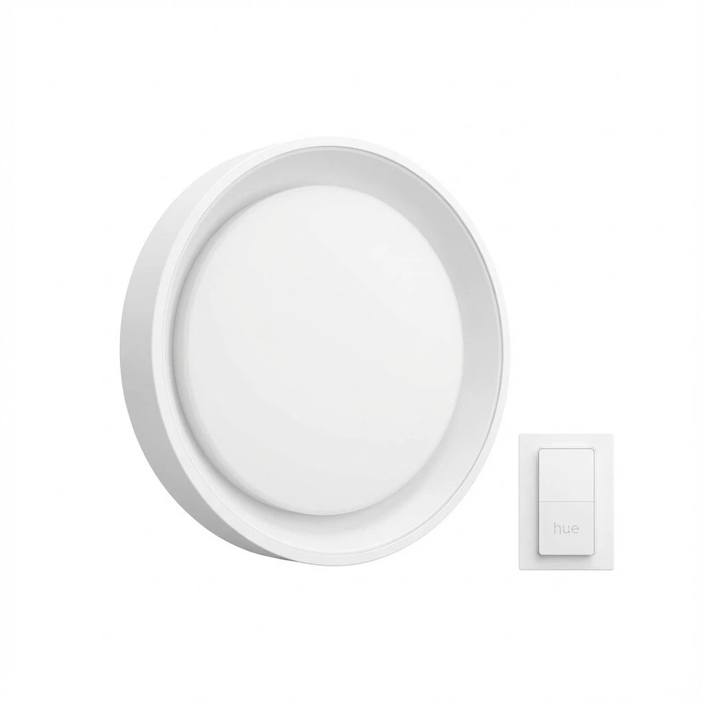 Signify „Philips Hue Infuse“ lubinis šviestuvas L, baltas, 4500 lm + šviesos reguliatorius