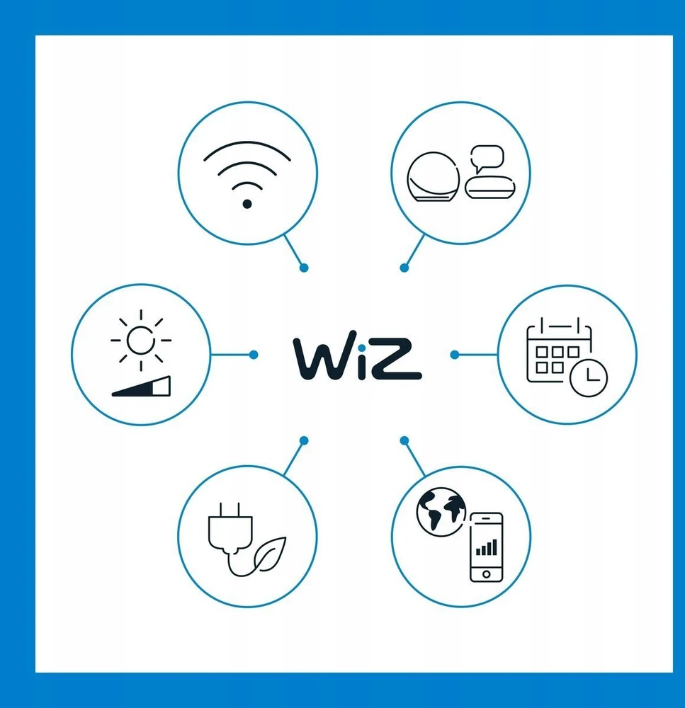 Signify WiZ IMAGEO 4erSpots lubinis šviestuvas kvadratinis Tunable Baltas&Color Schw