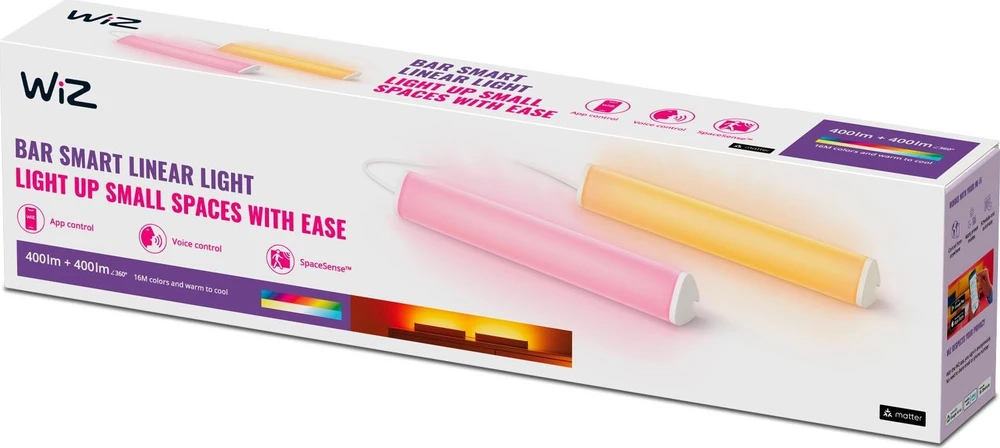 Išmani lemputė Wiz Light Bar Pack IP20 800 lm 10,5 W