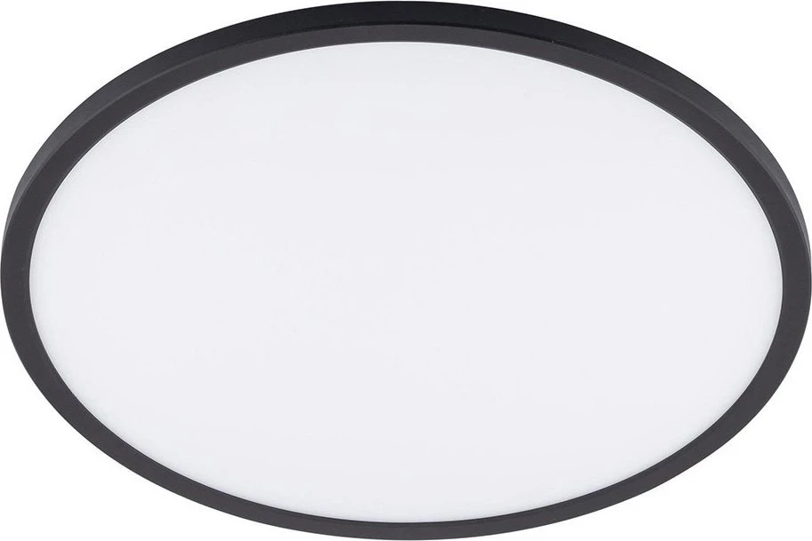 TK Lighting TK Lighting Aqua Juodas Medium 6903 lubinis šviestuvas lubinis šviestuvas apvalus su jungikliu ant korpuso 1x36W LED 3000/4000/6500K juoda/balta