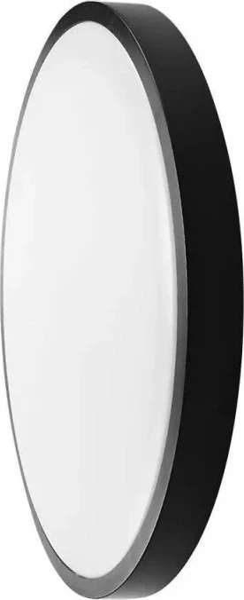 Lubinis šviestuvas V-tac 36W LED paviršinis šviestuvas, juodu korpusu, 4000K, IP44, su judesio davikliu