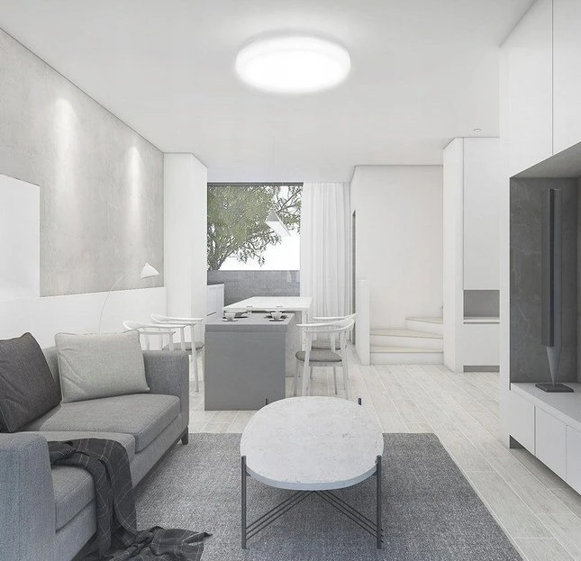 Sieninis šviestuvas V-tac 18W LED paviršinis šviestuvas, baltas, 3000K, IP44